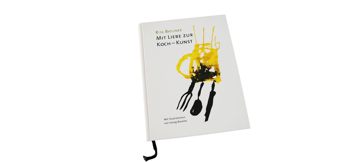 Kochbuch mit Bildern von Georg Baselitz