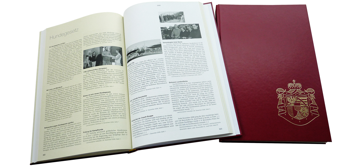 Dokumentationsbildbände 1988 – 1998 / 1999 – 2008, in Ergänzung zu bestehenden Bänden