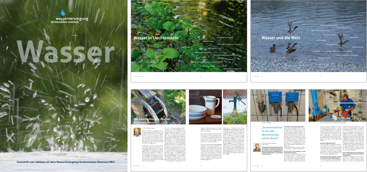 Festschrift 50 Jahre Wasserversorgung Liechtensteiner Unterland