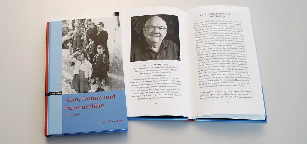 "Arm, fromm und bauernschlau ..." von Christa Eberle-Feger, erschienen im van Eck Verlag, 2015