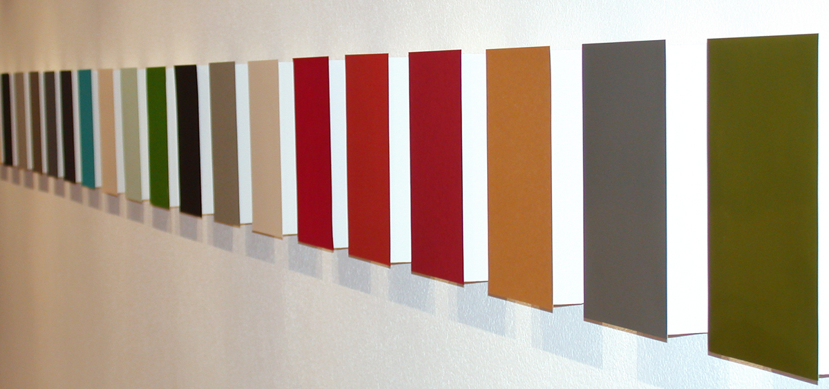 Papier als Hauptträgermaterial meiner Arbeit. DoMus 2005