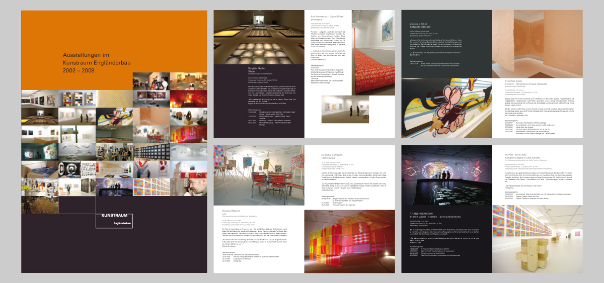 Kunstraum Engländerbau zieht Bilanz und zeigt die Vielfalt zurückliegender Ausstellungen